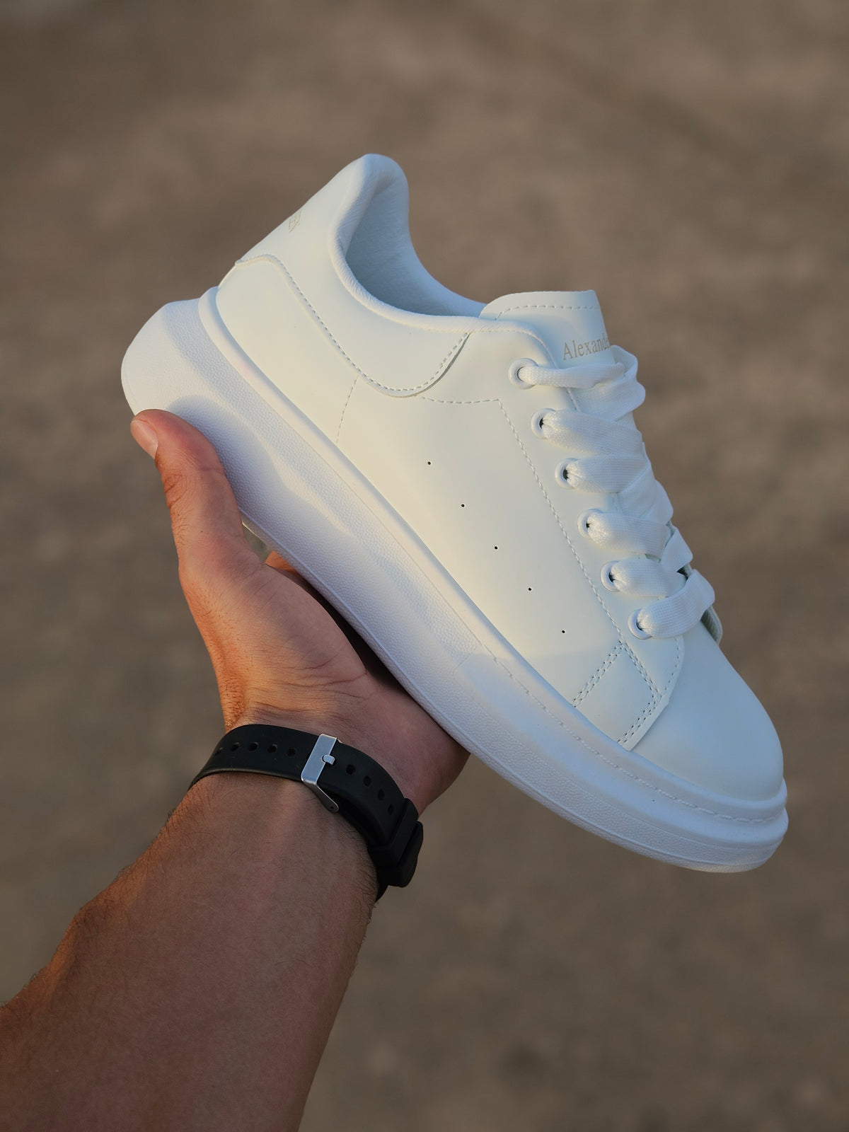basket white/white
