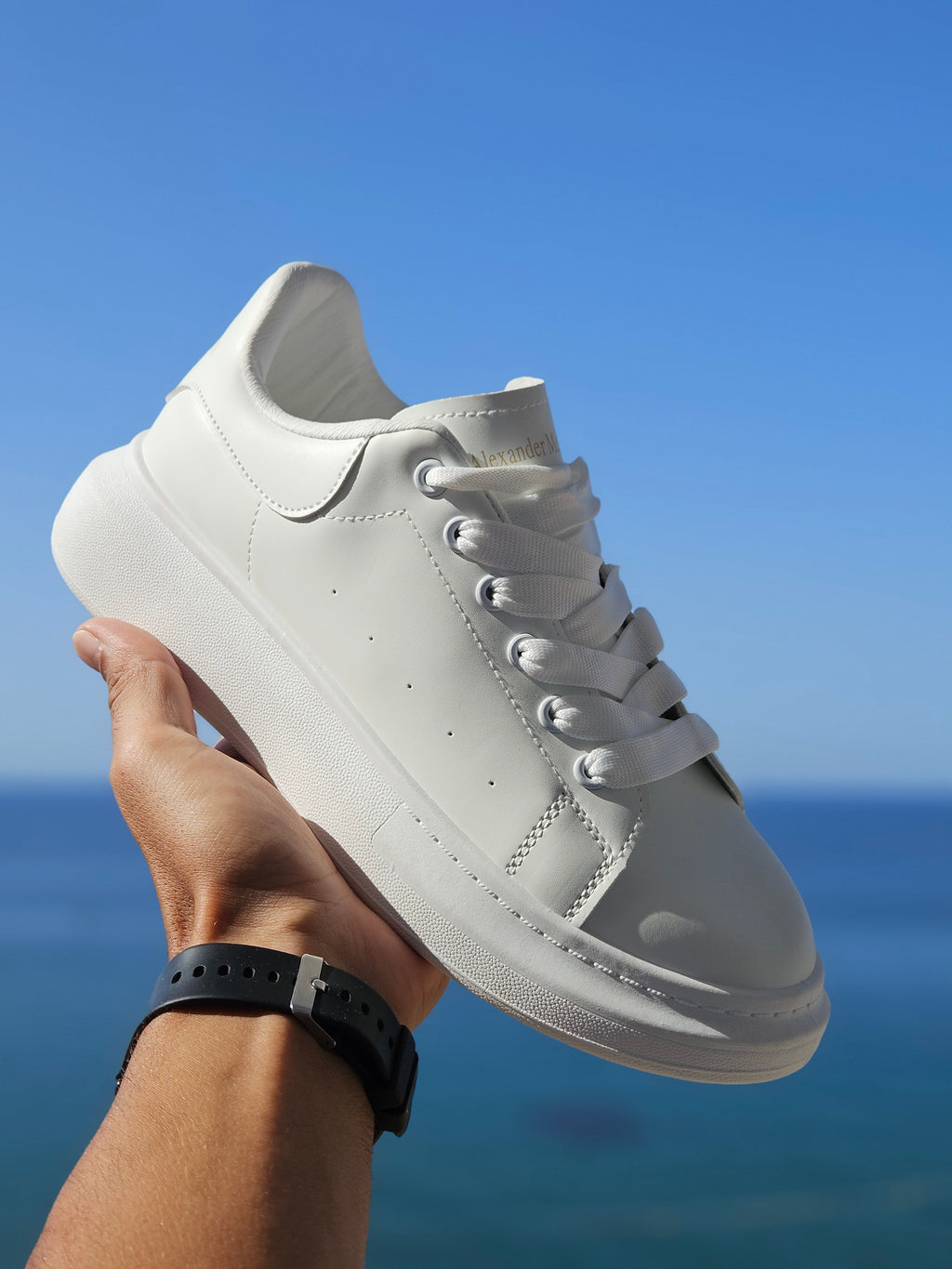 basket white/white